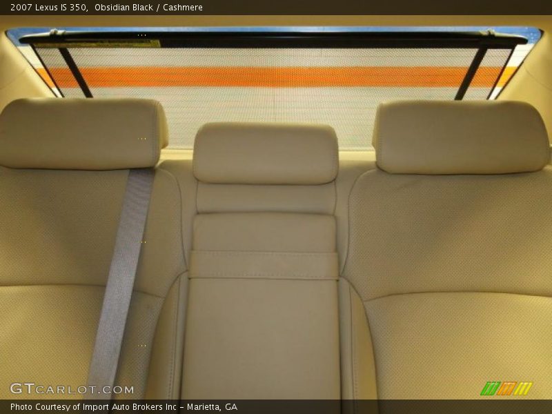 Obsidian Black / Cashmere 2007 Lexus IS 350