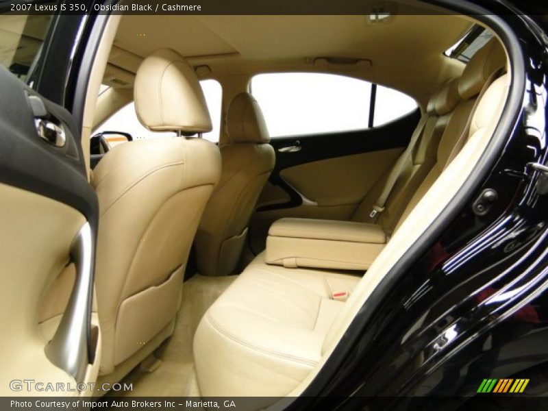 Obsidian Black / Cashmere 2007 Lexus IS 350