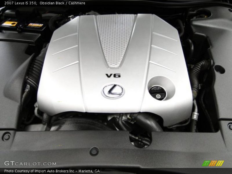 Obsidian Black / Cashmere 2007 Lexus IS 350