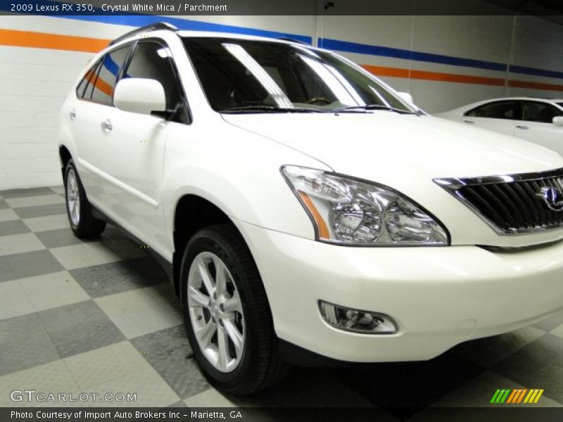 Crystal White Mica / Parchment 2009 Lexus RX 350