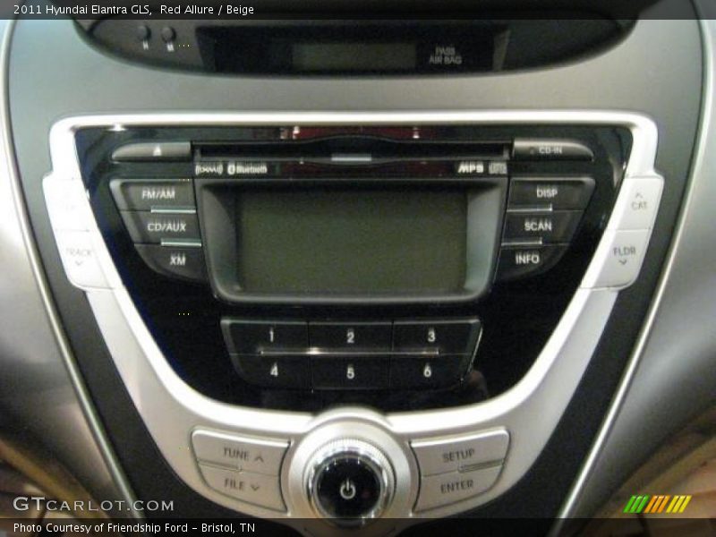 Red Allure / Beige 2011 Hyundai Elantra GLS