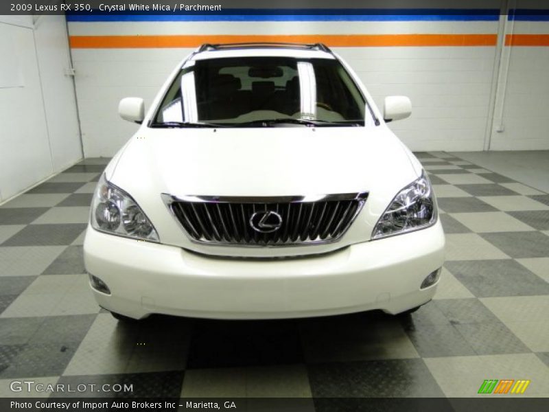 Crystal White Mica / Parchment 2009 Lexus RX 350
