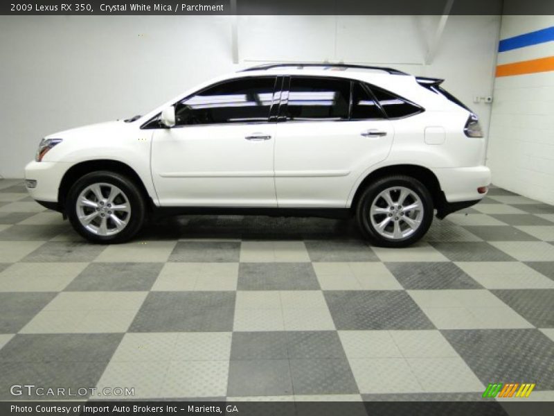 Crystal White Mica / Parchment 2009 Lexus RX 350