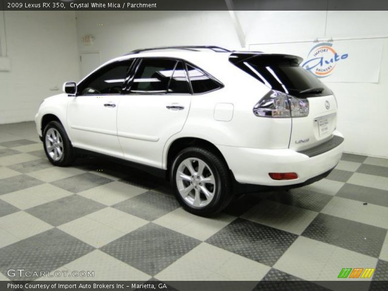 Crystal White Mica / Parchment 2009 Lexus RX 350