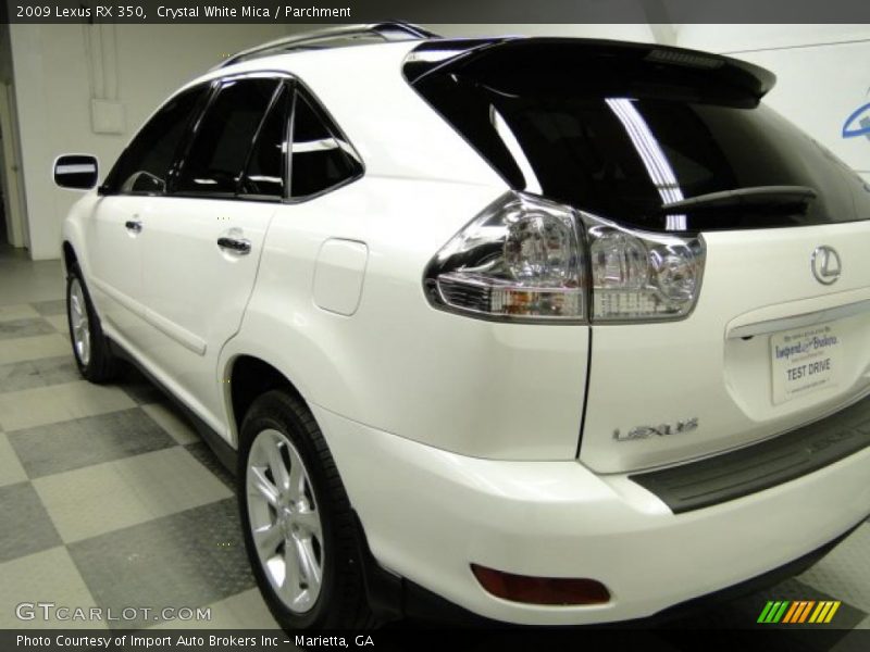 Crystal White Mica / Parchment 2009 Lexus RX 350