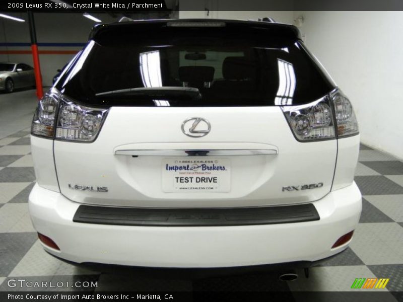 Crystal White Mica / Parchment 2009 Lexus RX 350