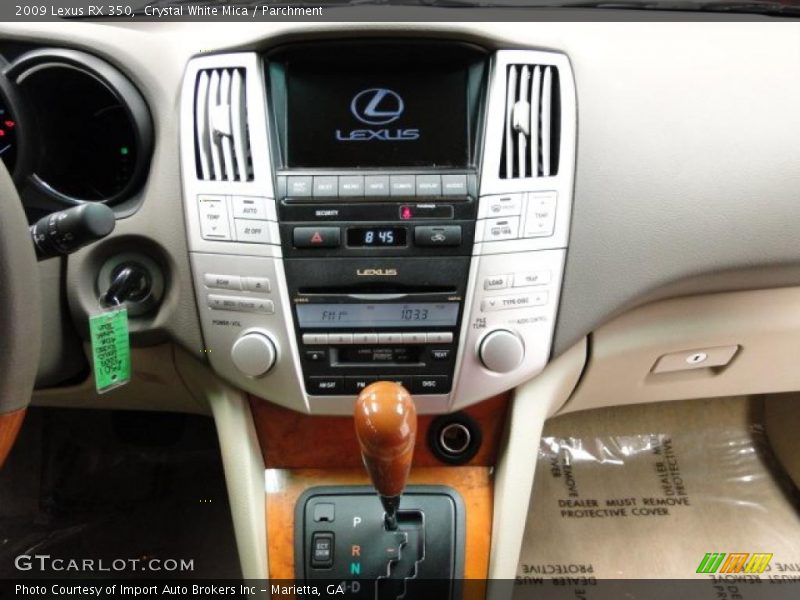 Crystal White Mica / Parchment 2009 Lexus RX 350