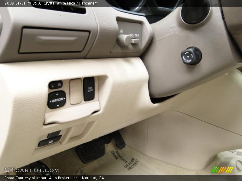 Crystal White Mica / Parchment 2009 Lexus RX 350