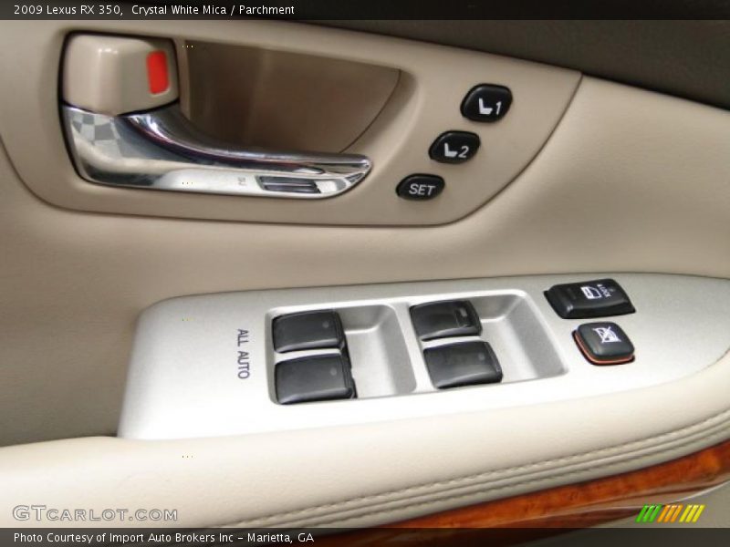 Crystal White Mica / Parchment 2009 Lexus RX 350