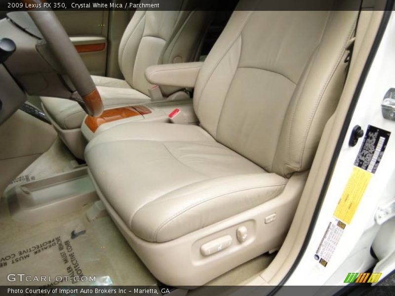 Crystal White Mica / Parchment 2009 Lexus RX 350