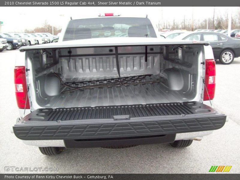 Sheer Silver Metallic / Dark Titanium 2010 Chevrolet Silverado 1500 LS Regular Cab 4x4