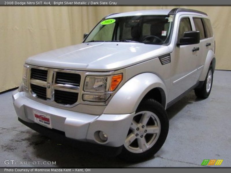 Bright Silver Metallic / Dark Slate Gray 2008 Dodge Nitro SXT 4x4