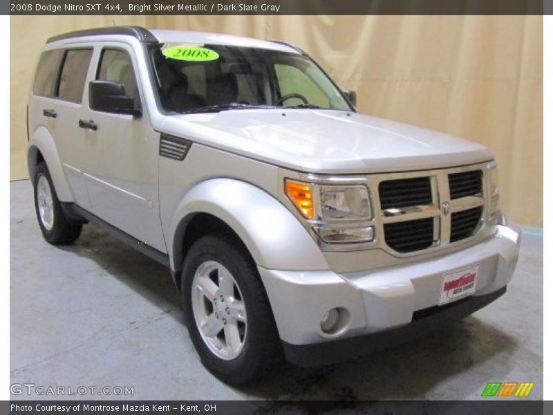 Bright Silver Metallic / Dark Slate Gray 2008 Dodge Nitro SXT 4x4