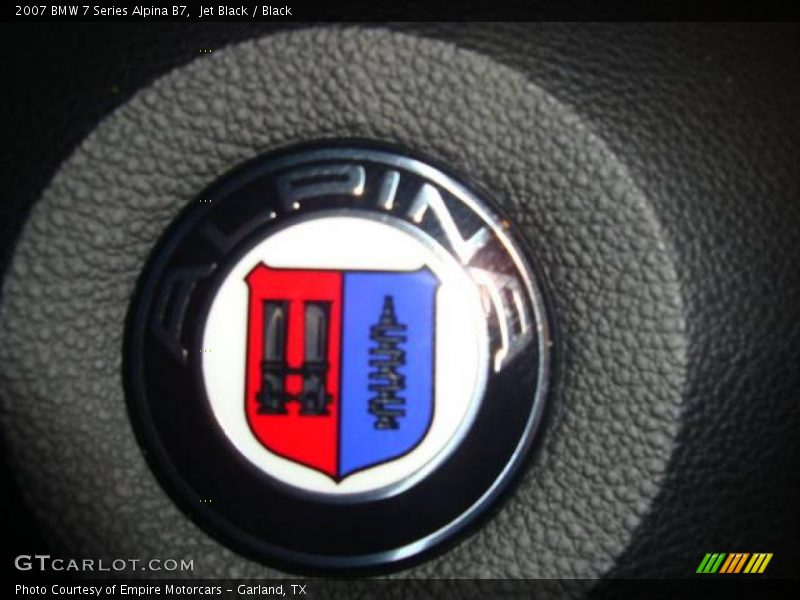 Jet Black / Black 2007 BMW 7 Series Alpina B7