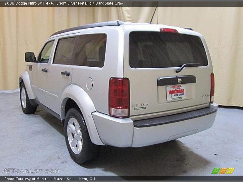 Bright Silver Metallic / Dark Slate Gray 2008 Dodge Nitro SXT 4x4