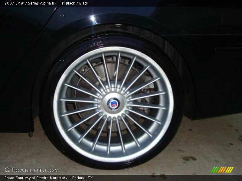 Jet Black / Black 2007 BMW 7 Series Alpina B7