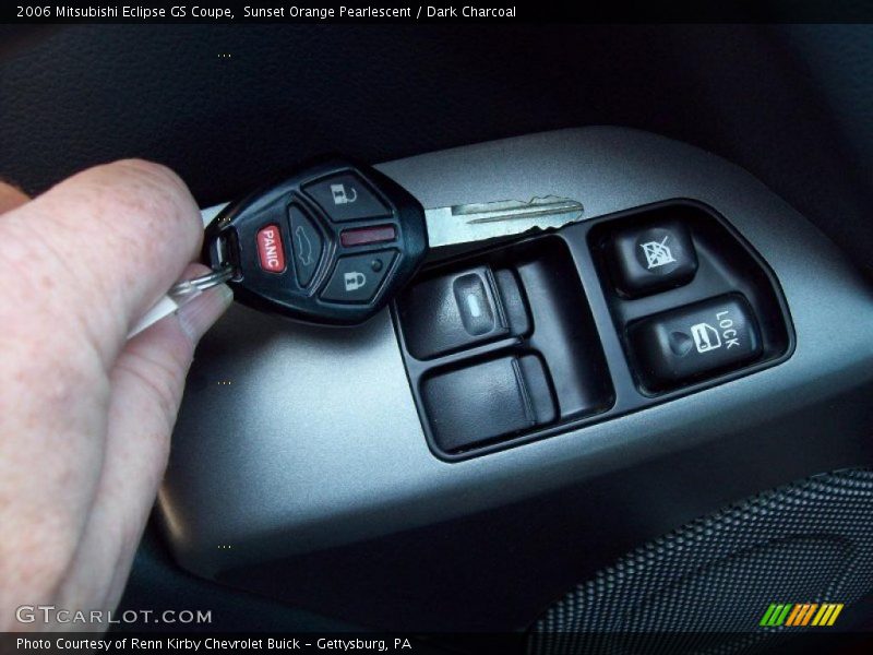 Sunset Orange Pearlescent / Dark Charcoal 2006 Mitsubishi Eclipse GS Coupe