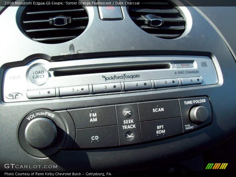 Sunset Orange Pearlescent / Dark Charcoal 2006 Mitsubishi Eclipse GS Coupe