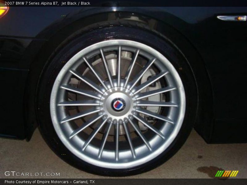 Jet Black / Black 2007 BMW 7 Series Alpina B7