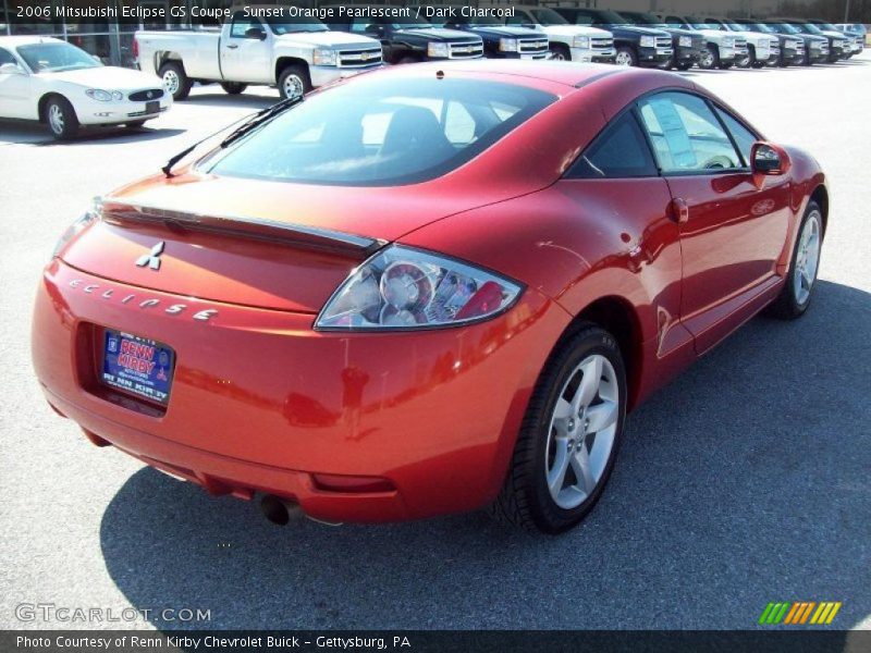 Sunset Orange Pearlescent / Dark Charcoal 2006 Mitsubishi Eclipse GS Coupe