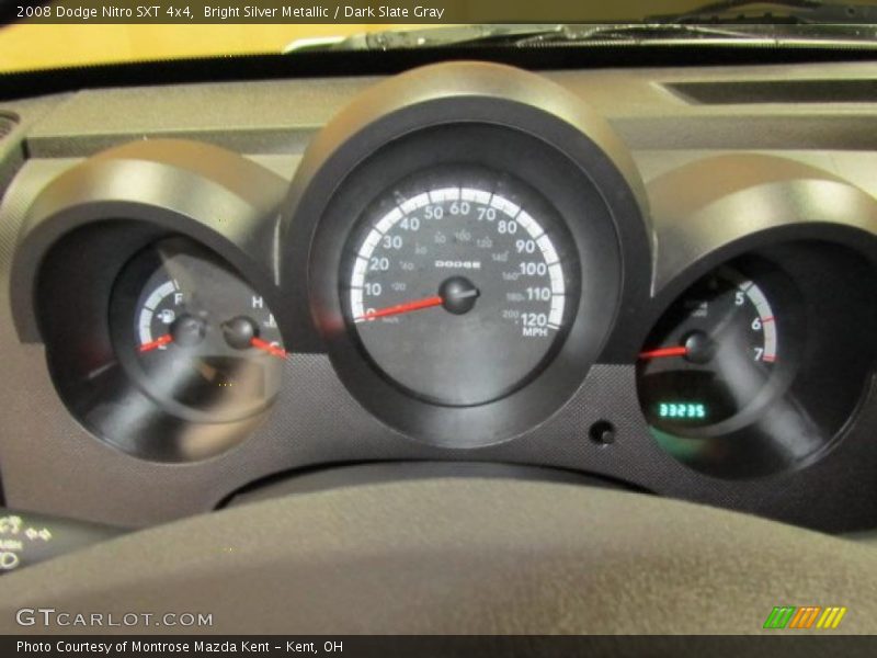 Bright Silver Metallic / Dark Slate Gray 2008 Dodge Nitro SXT 4x4