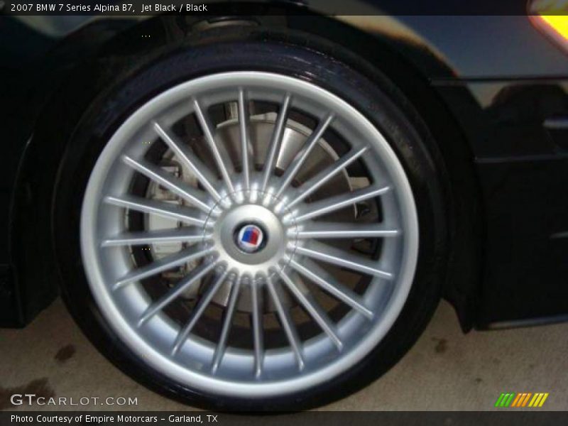 Jet Black / Black 2007 BMW 7 Series Alpina B7