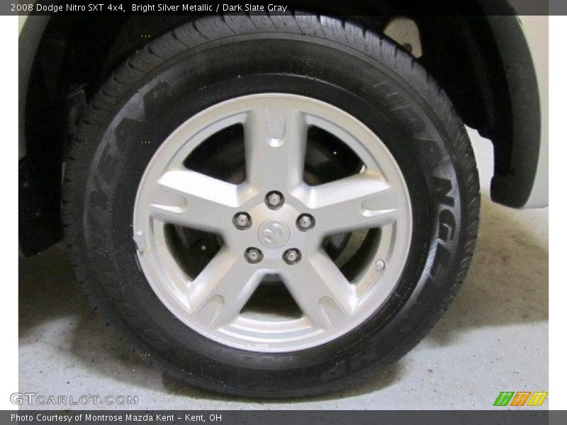 Bright Silver Metallic / Dark Slate Gray 2008 Dodge Nitro SXT 4x4