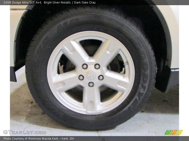 Bright Silver Metallic / Dark Slate Gray 2008 Dodge Nitro SXT 4x4