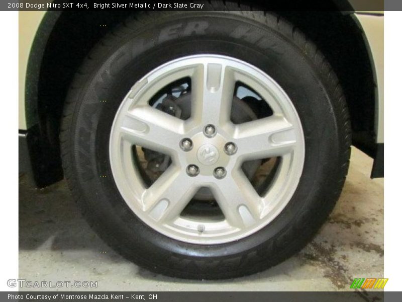 Bright Silver Metallic / Dark Slate Gray 2008 Dodge Nitro SXT 4x4