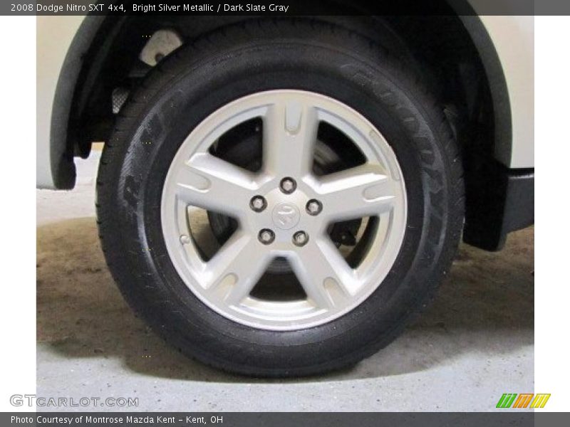 Bright Silver Metallic / Dark Slate Gray 2008 Dodge Nitro SXT 4x4