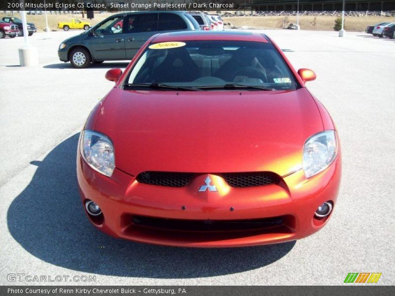 Sunset Orange Pearlescent / Dark Charcoal 2006 Mitsubishi Eclipse GS Coupe