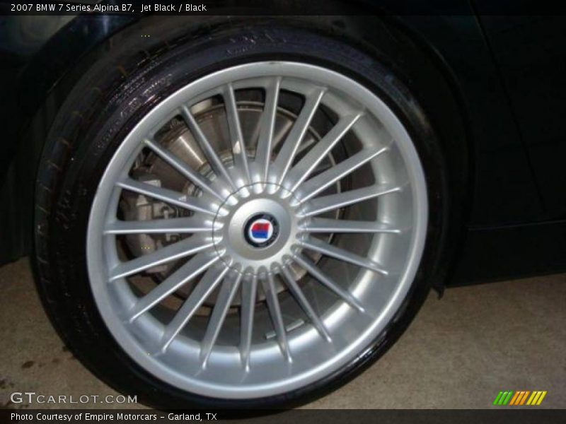 Jet Black / Black 2007 BMW 7 Series Alpina B7