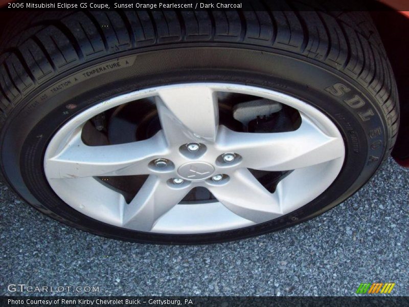 Sunset Orange Pearlescent / Dark Charcoal 2006 Mitsubishi Eclipse GS Coupe