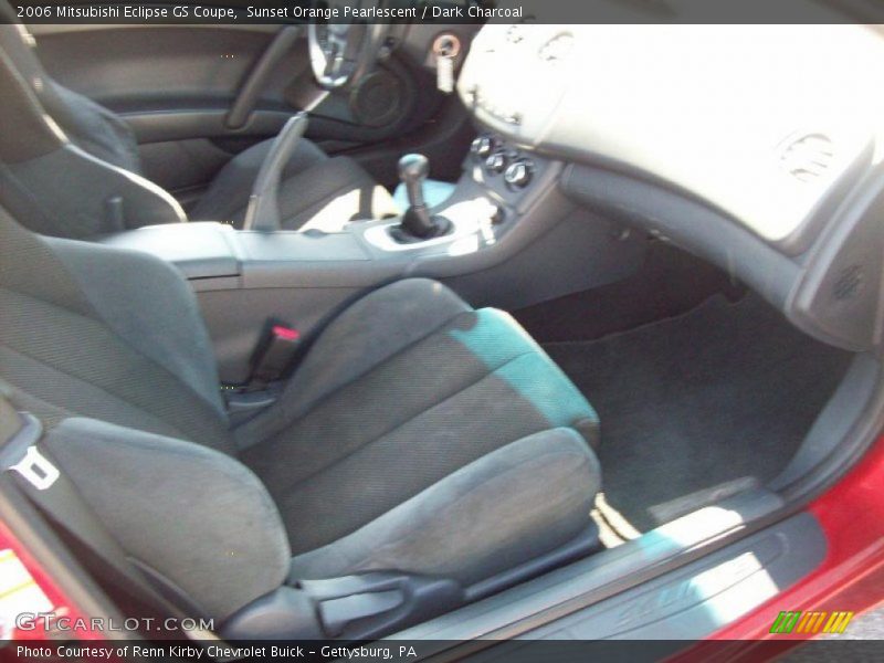 Sunset Orange Pearlescent / Dark Charcoal 2006 Mitsubishi Eclipse GS Coupe