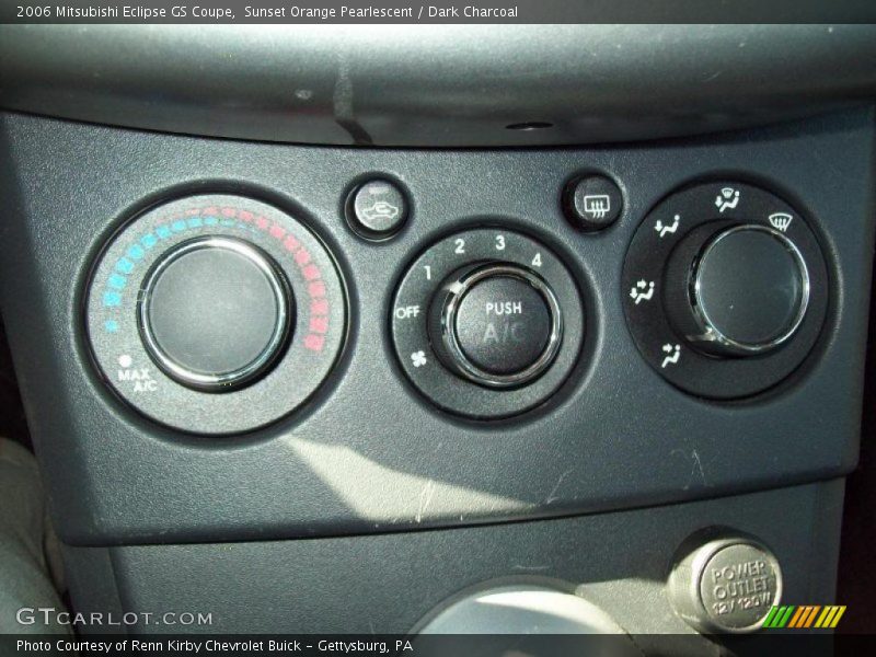 Sunset Orange Pearlescent / Dark Charcoal 2006 Mitsubishi Eclipse GS Coupe