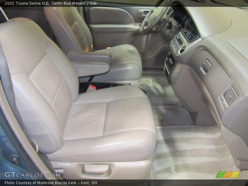 Sailfin Blue Metallic / Oak 2002 Toyota Sienna XLE