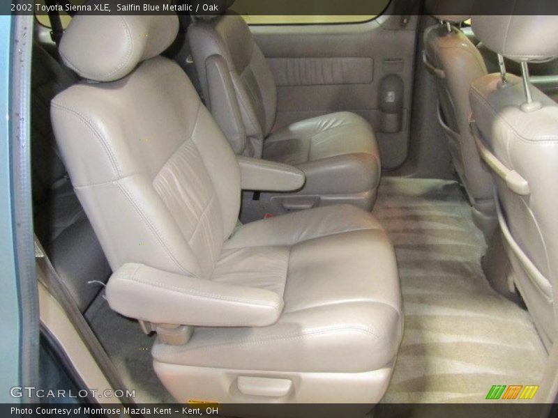Sailfin Blue Metallic / Oak 2002 Toyota Sienna XLE