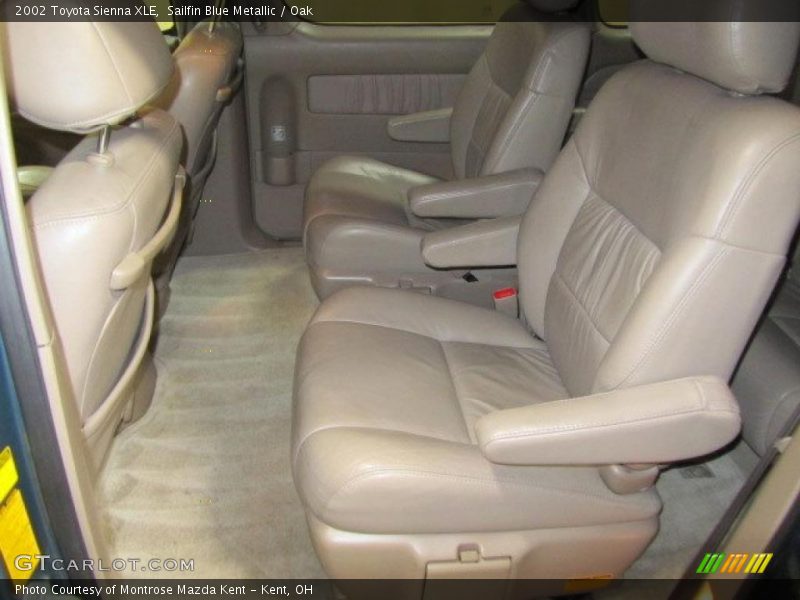 Sailfin Blue Metallic / Oak 2002 Toyota Sienna XLE