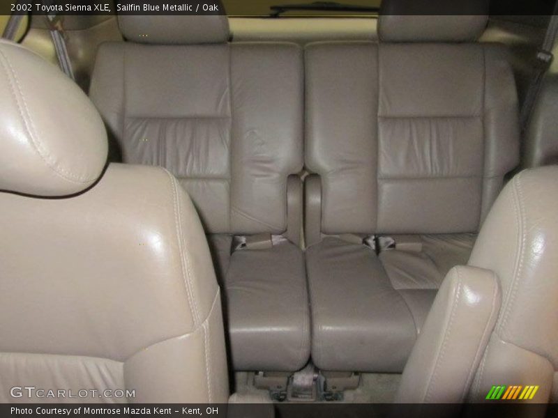 Sailfin Blue Metallic / Oak 2002 Toyota Sienna XLE