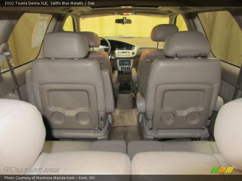 Sailfin Blue Metallic / Oak 2002 Toyota Sienna XLE