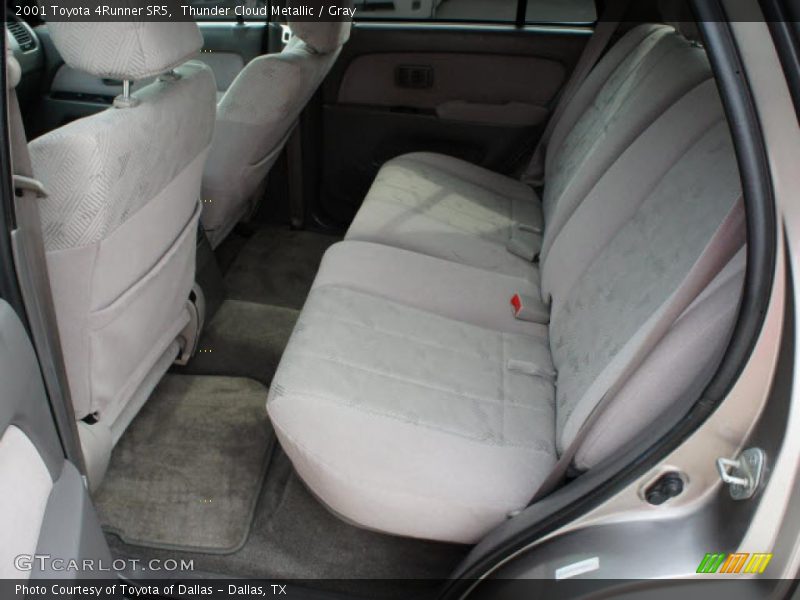 Thunder Cloud Metallic / Gray 2001 Toyota 4Runner SR5