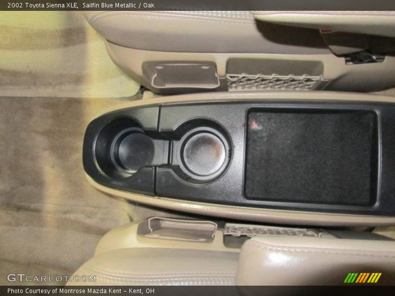 Sailfin Blue Metallic / Oak 2002 Toyota Sienna XLE