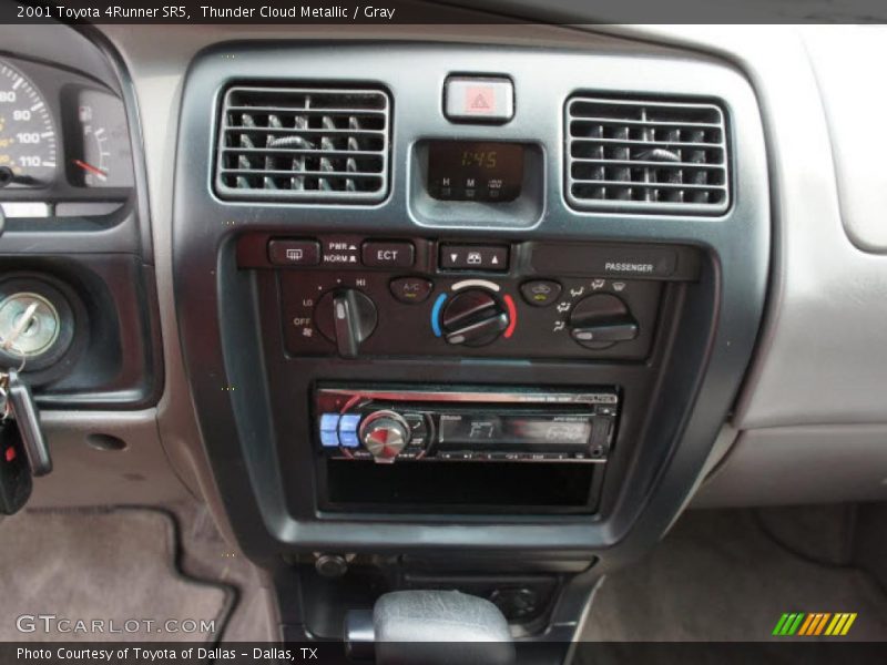 Thunder Cloud Metallic / Gray 2001 Toyota 4Runner SR5