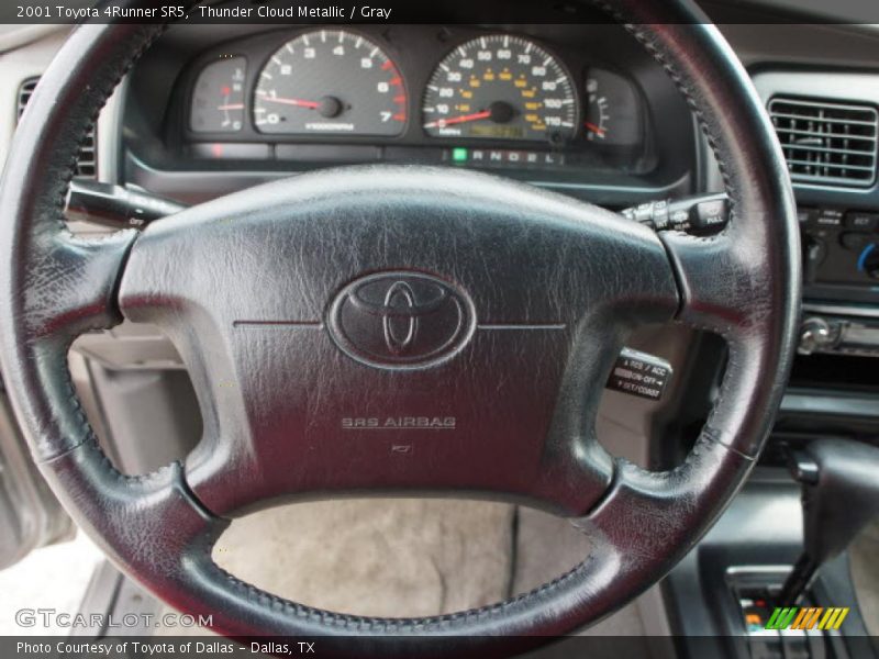 Thunder Cloud Metallic / Gray 2001 Toyota 4Runner SR5