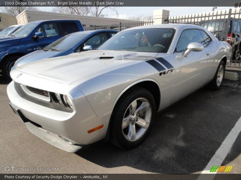 Bright Silver Metallic / Dark Slate Gray 2009 Dodge Challenger R/T