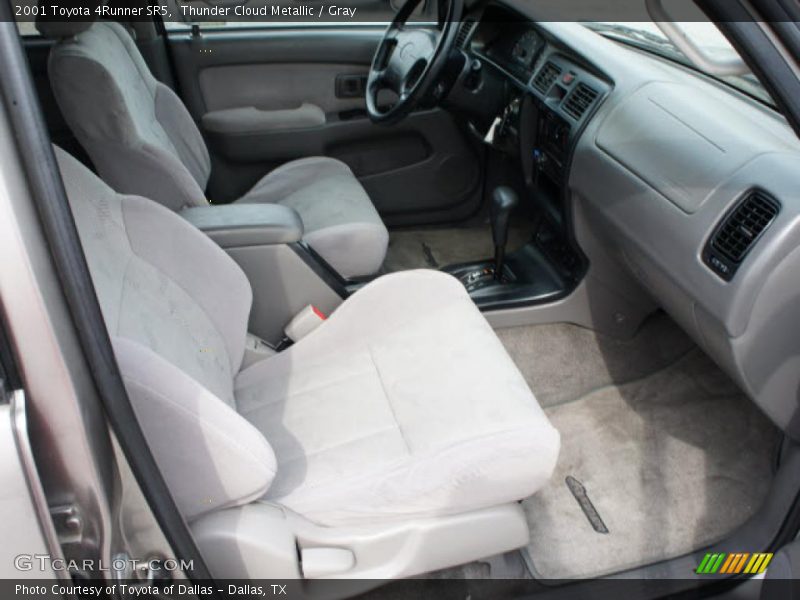 Thunder Cloud Metallic / Gray 2001 Toyota 4Runner SR5