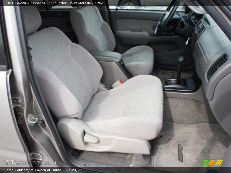 Thunder Cloud Metallic / Gray 2001 Toyota 4Runner SR5