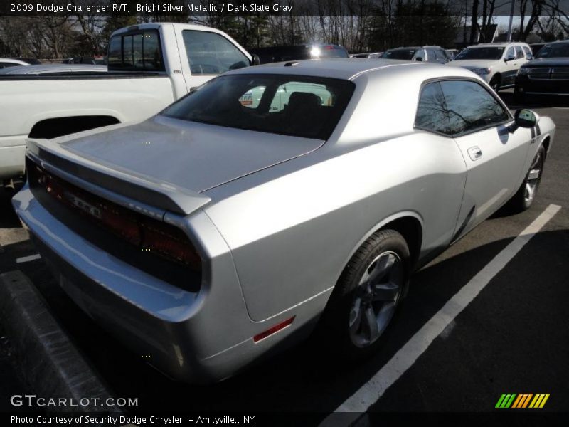 Bright Silver Metallic / Dark Slate Gray 2009 Dodge Challenger R/T