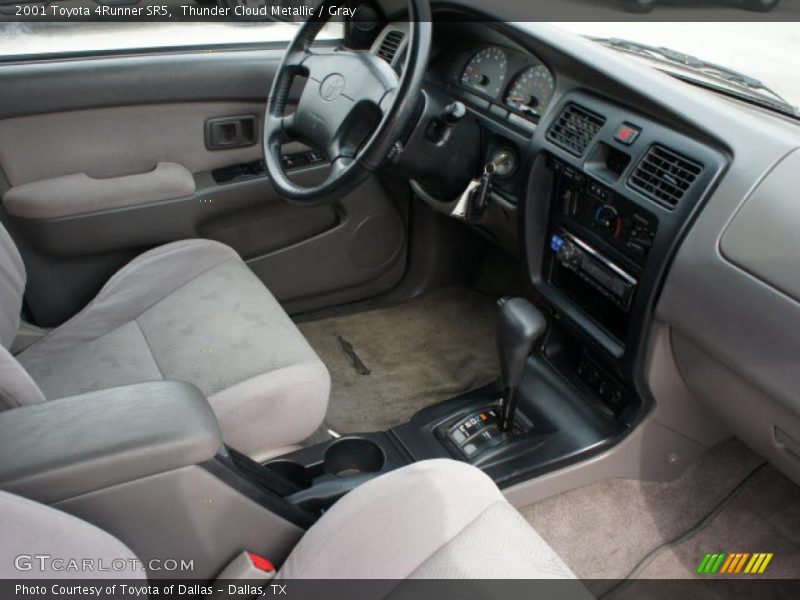 Thunder Cloud Metallic / Gray 2001 Toyota 4Runner SR5