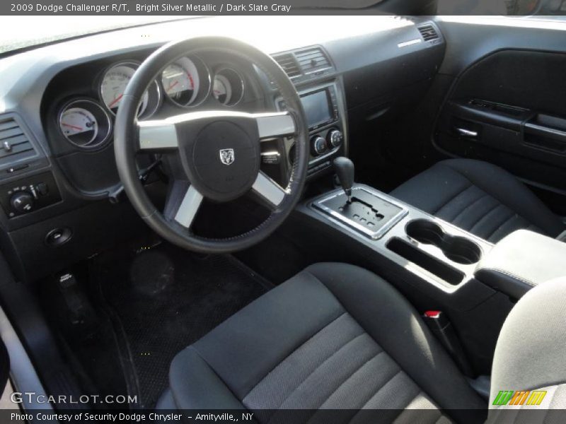 Bright Silver Metallic / Dark Slate Gray 2009 Dodge Challenger R/T